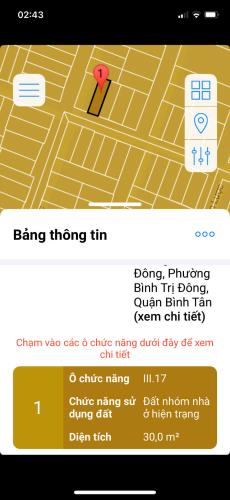 BÁN NHÀ - HẺM XE HƠI - 30M2 - KỀ KHU TÊN LỬA - AEON BÌNH TÂN - NHỈNH 2 TỈ - 3