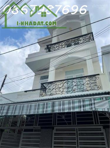 Bán nhà 3 tầng mê đúc chắc chắn DT 54,7m2 nở hậu, đường 5m oto thông, khu vực yên tĩnh , - 1