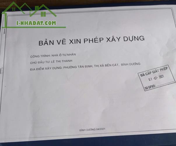 NHÀ ĐẸP - GIÁ TỐT - Chính Chủ Bán Nhà 2 Mặt Tiền Đường 012, KP3, Tân Định, Bến Cát, Bình - 3