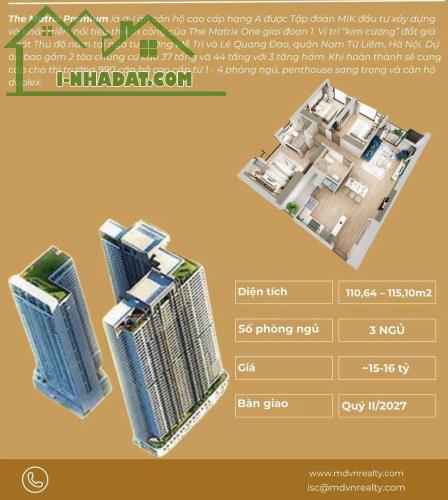 SIÊU PHẨM THE MATRIX ONE - 114M2 - MẶT ĐƯỜNG LÊ QUANG ĐẠO - 4