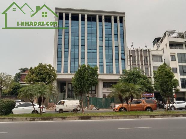BÁN NHÀ MẶT PHỐ HỒNG TIẾN, LONG BIÊN – VIEW HỒ – 500M² – 9 TẦNG – MẶT TIỀN 20M