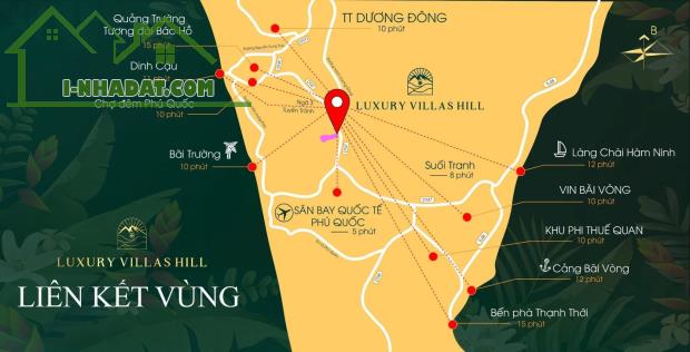 bán đất;  Khu biệt thự đổi Luxury Villas Hill 2 Full thổ cư GIÁ  3TY DT 500m2 0832865116