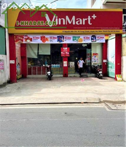 Nhà Mặt Tiền Nguyễn Hữu Cầu Trung Chánh Hóc Môn 190m2 Ngang 7.4m