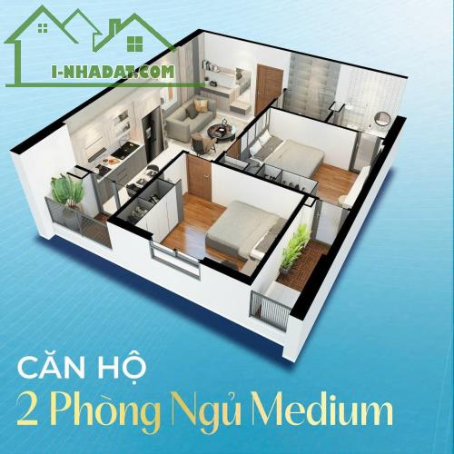 Chung cư Bình An 2 ngủ - 2 vệ sinh Đông Nam -1.25 tỷ - 3