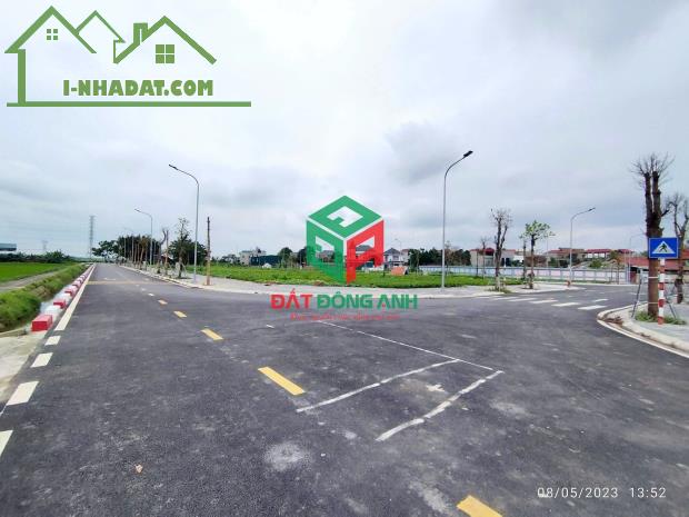 BÁN ĐẤT ĐẤU GIÁ X8 HÀ PHONG LIÊN HÀ ĐÔNG ANH - 90M2 - HẠ TẦNG SIÊU ĐẸP - 4