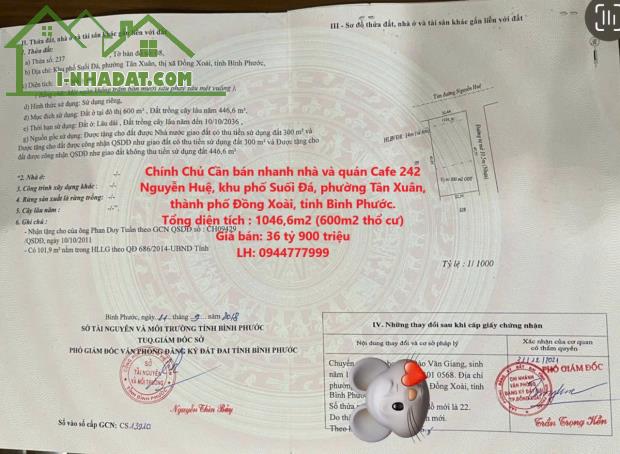 NHÀ ĐẸP 2 MẶT TIỀN- GIÁ TỐT 
Chính Chủ Cần bán nhanh nhà và quán Cafe đang kinh doanh