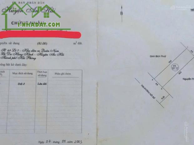 Bán đất phân lô Ngô Kim Tài - Quán Nam, 81m, ngang 4.5, đường 10m, Giá 65 tr/m - 3