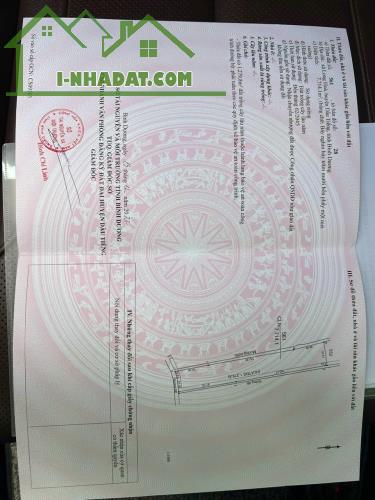 BÁN NHANH lô đất 268 mặt tiền nhựa 5m Thị trấn Long Hòa Dầu Tiếng - 3