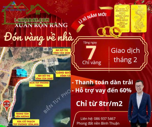 CƠ HỘI ĐẦU TƯ VÀNG – ĐẤT BIỂN TUY PHONG, BÌNH THUẬN - 1