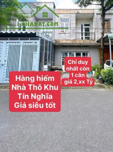 Duy Nhất 1 Căn Nhà Thô 1 lầu 1 trệt khu dân cư Tín Nghĩa G.ía Siêu Tốt - 1