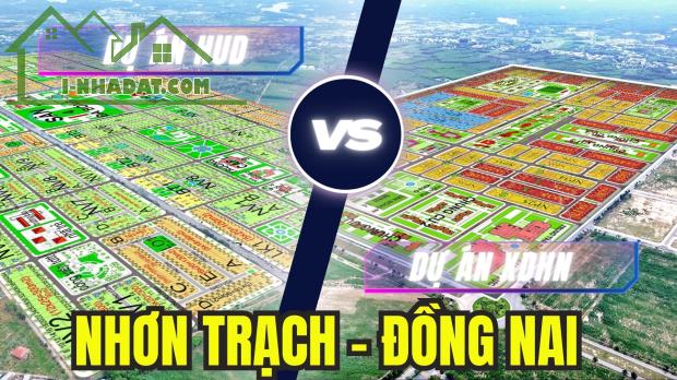 Mua bán đất nền Nhơn Trạch - Dự án Hud và XD Hà Nội sổ sẵn