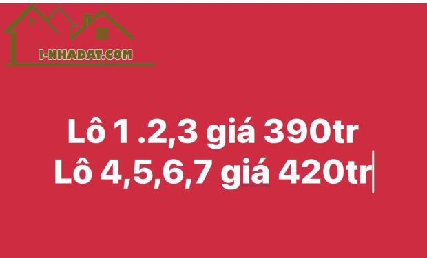 Hàng F0 Chỉ 390tr đến 420tr 👉👉👉 có ngay lô đất đường nhựa như hình tại suối rao châu