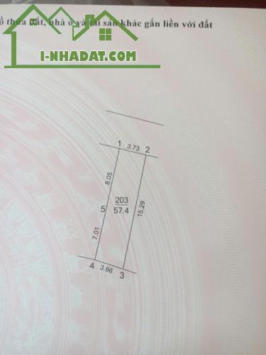 BÁN ĐẤT ĐƯỜNG NHẠN XUÂN NỘN ĐÔNG ANH - 57.4M2 - GIÁ ĐẦU TƯ CHỈ 5X - 1
