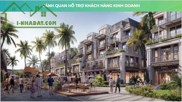 Nhận đặt chỗ ưu tiên shophouse mặt biển Sun Cát Bà Xanh Island