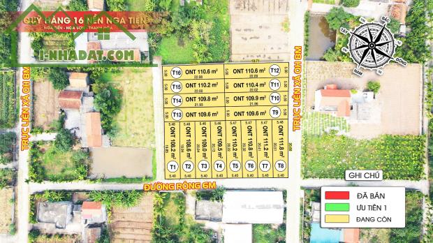 Bán đất Nga Sơn - Thanh Hóa gần trung tâm, tiện ích ngập tràn giá 300 - 350tr - 2