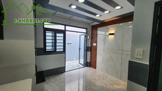 Nhà mới 1 lầu giá rẻ chỉ 580 triệu ngay chợ giãn dân bến xe buýt hiệp thành - 3