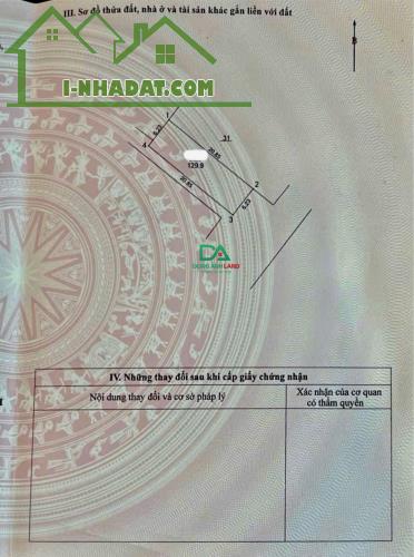 Bán đất Uy Nỗ Đông Anh gần trung tâm huyện S=129.9m2