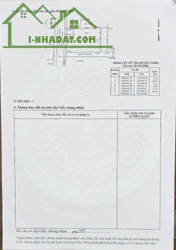 HÓC MÔN, BÁN LÔ ĐẤT MẶT PHÙNG THỊ CHUYỆN, DT 8x25m 203m2 THỔ CƯ - 3