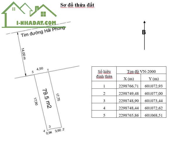 Bán đất Hoà Nghĩa - Dương Kinh - Hải Phòng