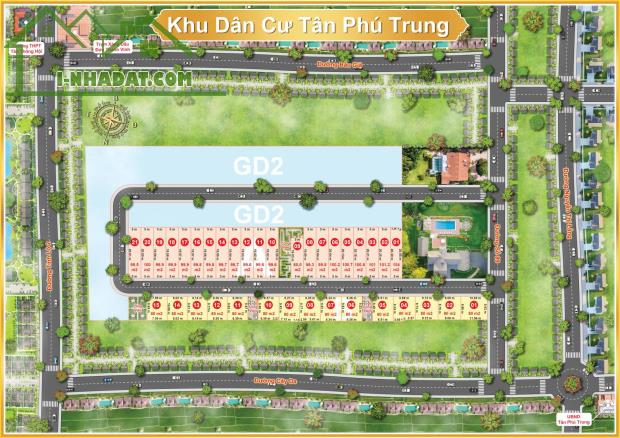 KDC Tân Phú Trung - Đất nền Củ Chi CÔNG TY TNHH ĐẦU TƯ GIA HƯNG LAND