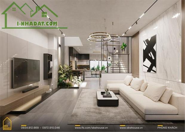 **Bán nhà hẻm xe hơi P.10 Tân Bình**, trục Ni Sư Huỳnh Liên, 5x8m, 5,9 tỷ