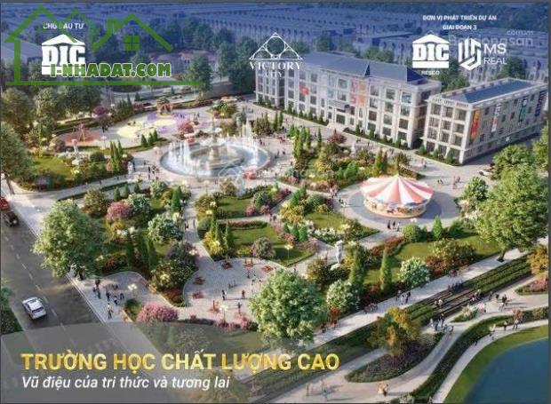 Bán đất nền dự Án DIC Victory City, 1,25 tỷ, 95m2, Phường 4, Vị Thanh, Hậu Giang - 1