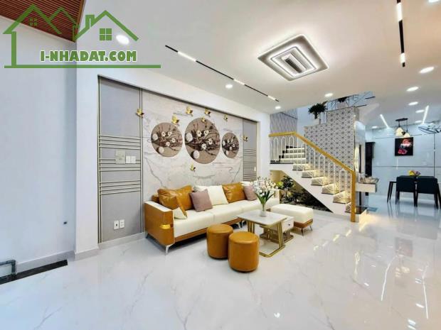 NHÀ ĐẸP HẺM THÔNG - NGAY NGÃ 5 QUANG TRUNG - GÒ VẤP - 46m2 FULL NỘI THẤT👉 4tỷ770. - 2