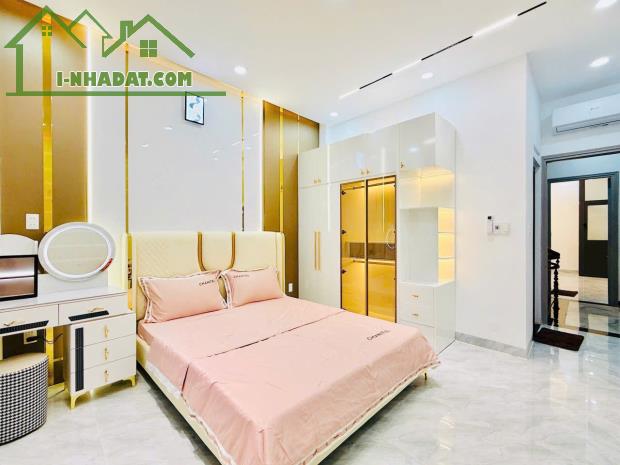 🏠Bán Nhà Quang Trung - Gò Vấp - Hẻm 4m Thông - 60m²(4 x 15) - 4 lầu - Full Nội Thất - 2