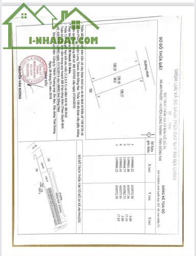 Đất Đẹp - Giá Tốt - Cần Bán Nhanh 2 Lô Đất Liền Kề Tại ấp 7, Xã An Phước, Long Thành, - 1