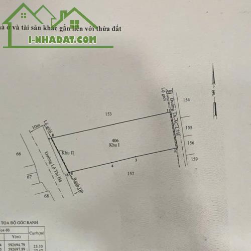 BÁN LÔ ĐẤT MẶT TIỀN LÊ THỊ HÀ, TÂN XUÂN, DT 23x78m - 3