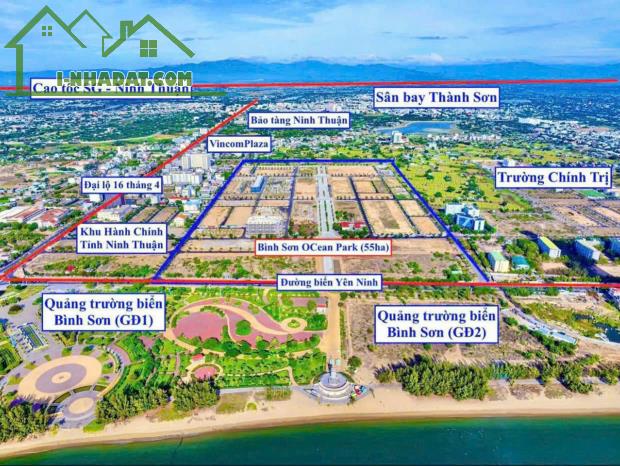 SHOPHOUSE 4 TẦNG MẶT BIỂN SỔ ĐỎ SỞ HỮU LÂU DÀI NGAY BÌNH SƠN OCEAN PARK K2 - 4