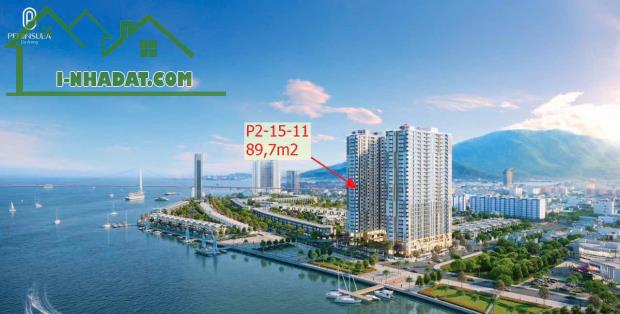 CĂN SIÊU PHẨM 2 PHÒNG NGỦ ĐỈNH NHẤT DỰ ÁN PENINSULA DA NANG- THANH TOÁN 50%- CHIẾT KHẤU 11 - 3