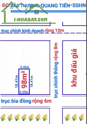 NỔ THẲNG  KHÔNG VÒNG VO DT 80 M FUN THỔ CƯ ĐƯỜNG THÔNG RỘNG 4,5 ĐẾN 5 M  CÁCH ĐƯỜNG TỈNH - 4