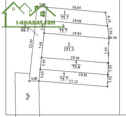 Nhỉnh 1.8 tỷ, 76m2, nhà cấp 4 + gác xép, Đức Thắng, Đông Ngạc, Bắc Từ Liêm, MUA BÁN NHÀ