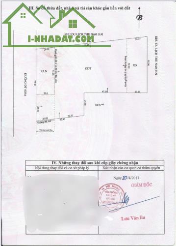 Cần bán lô đất nền 8000m2 mặt tiền đường lạc long quân.phường điện dương.thị xã điện bàn.q - 2