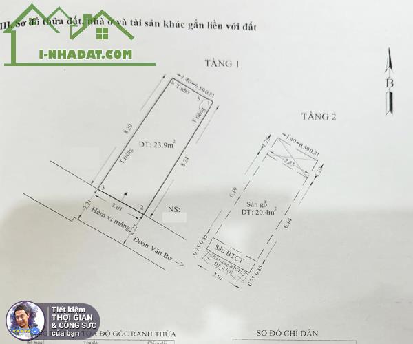 BÁN NHÀ ĐOÀN VĂN BƠ. 24M2. 3MX8M. 5 TẦNG KIÊN CỐ. HẺM THÔNG GẦN 3M. SÁT Q1. QUANH NHÀ CHỢ - 2