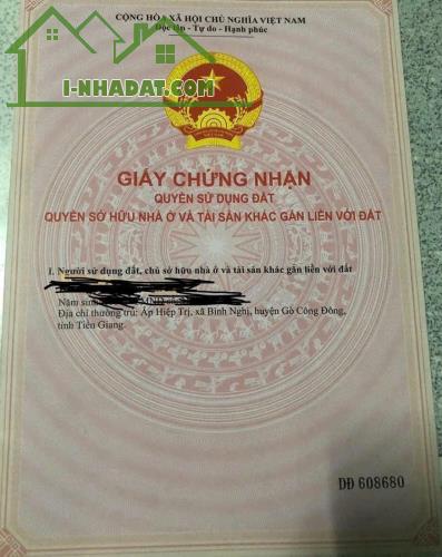 Cần Bán 673.7m2 Đất Mặt Tiền Bê Tông Đường Số 1, Huyện Gò Công Đông, Tiền Giang. - 2