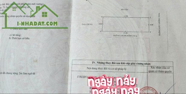 Bán nhà mặt đường Vĩnh Tiến, 72m 3.5 tầng, độc lập, lô góc, Giá 6 tỉ cực hiếm - 3