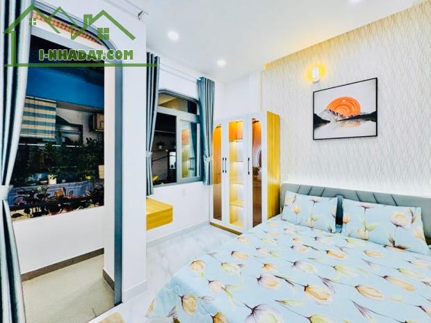 NHÀ 3 TẦNG 1/ MẶT TIỀN XE HƠI 10m - 48m2 - KHU CHỢ GÒ VẤP - NHỈNH 4 TỶ - 1