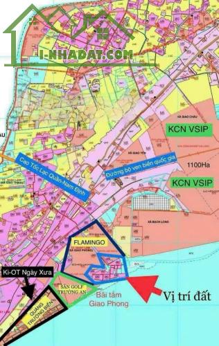 Bán lô đất mặt biển Quất Lâm, Diện tích: 100m², mặt tiền 5m, giá nhỉnh 1 tỷ - 4