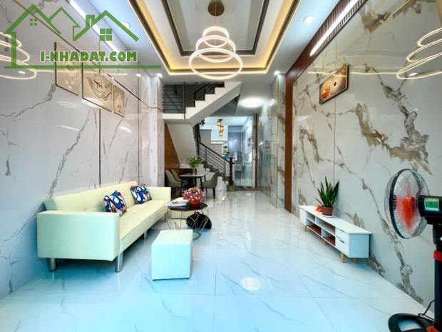 Căn nhà 4 tầng hơn 50m2 cách một căn là mặt tiền đường ô tô tới cửa giá chào 5 tỷ 9 - 1