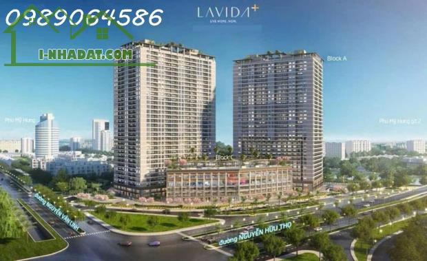 Chỉ từ 1,2 tỷ SỞ HỮU CĂN HỘ 02 PN Lavida Plus cho vay 70% miễn lãi 18 tháng, CK 5% + Vàng