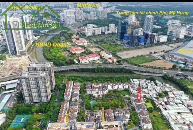 Biệt thự đẹp khu Vip Cityland Quận 7. 10*22, hầm + 4 tầng, thang máy, sân vườn. 49 tỷ - 1