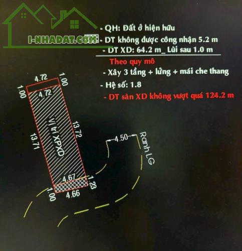 BÁN NHÀ CẤP 4, HẺM TAXI, THẠNH MỸ LỢI, QUẬN 2 ( CŨ) 69M2, CHỈ 4.5 TỶ