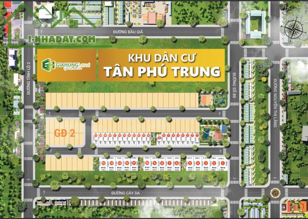 Giá chỉ từ 1 tỷ 9 – Đất nền sổ riêng, trung tâm Củ Chi!