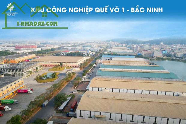 CHÍNH CHỦ BÁN ĐẤT THỔ CƯ LÃM LÀNG ( LÀN 2) – DT 306M2 – KCN QUẾ VÕ, BẮC NINH - 1