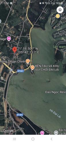 1763m2 đất Ngọc Thanh, Phúc Yên giá 8,6 tr/m2. LH 0399.566.078