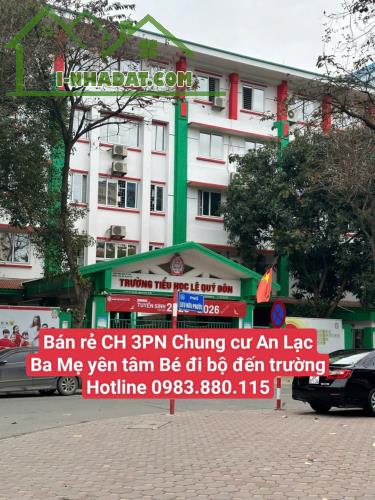 Bán căn 3 phòng ngủ chung cư An Lạc - Mỹ Đình gần trường cấp 1 Lê Quý Đôn