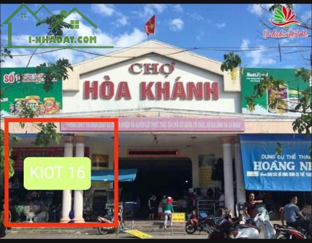 Cần bán Kiot số 16 chợ Hoà Khánh, lô Đôi ngay cổng chính 2 mặt tiền tại Đà Nẵng - 1