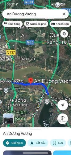 Đất mặt phố An Dương Vương, Tây Hồ, vỉa hè, lô góc 246m2, MT9m